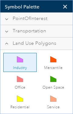 Symbolpalette Symbolpalette